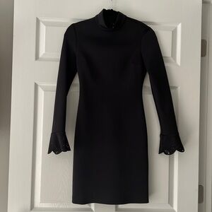 Clover canyon black scuba dress size XS